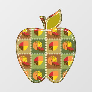 Autumn Quilt Wall Decal