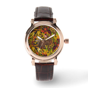 Autumn Rabbit on black Watch