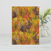 Autumn Rabbit on ochre (Standing Front)