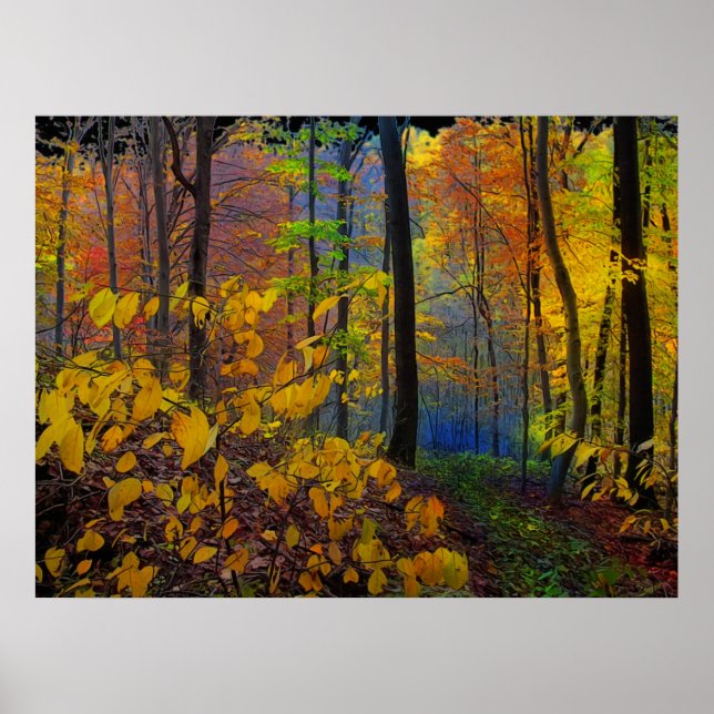 Autumn rain , poster (Front)