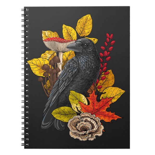 Autumn raven 2 notebook (Front)