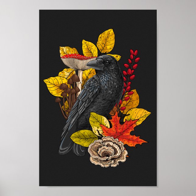 Autumn raven 2 poster (Front)