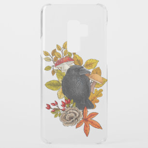 Autumn raven uncommon samsung galaxy s9 plus case