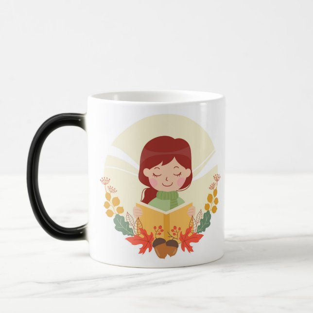 Autumn Reader Color Morph Mug (Left)