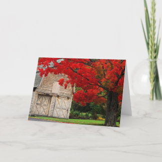 Autumn Red Card