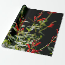 Autumn Red Gift Wraping Paper