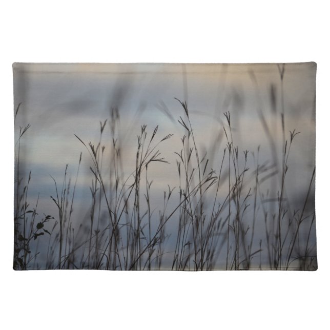 Autumn Reeds Cloth Placemat (Front)