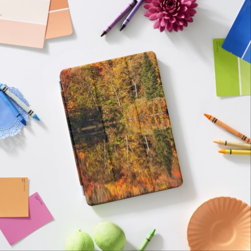 Autumn reflection on Coffin Pond iPad Air Cover