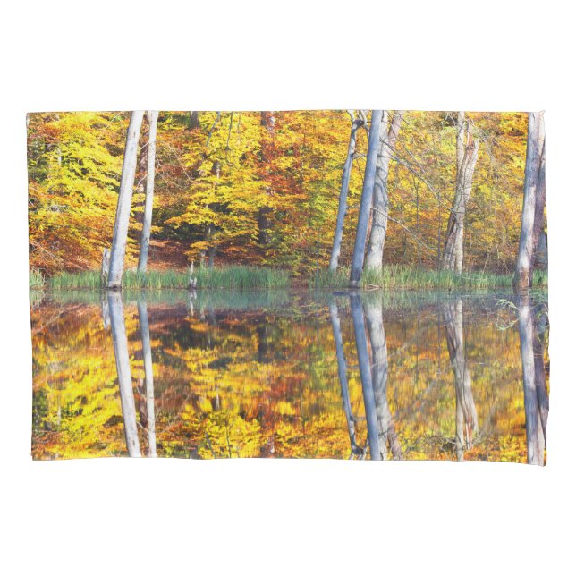 Autumn Reflection Pillow Case (Front)