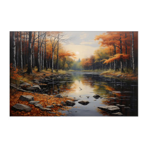 Autumn Reflections Acrylic Print