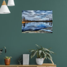 Autumn Reflections Framed Print