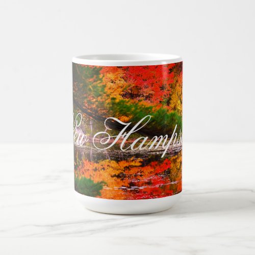 Autumn Reflections New Hampshire Coffee Mug