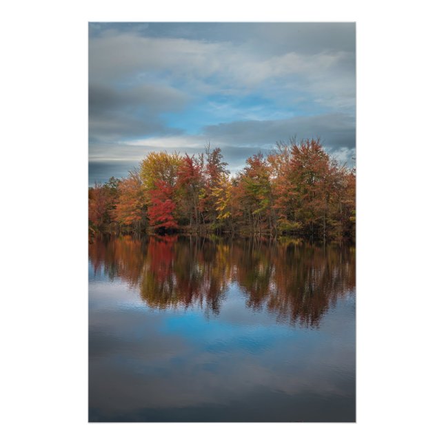 Autumn Reflections Photo Print (Front)