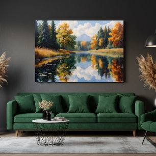Autumn Reflections Poster