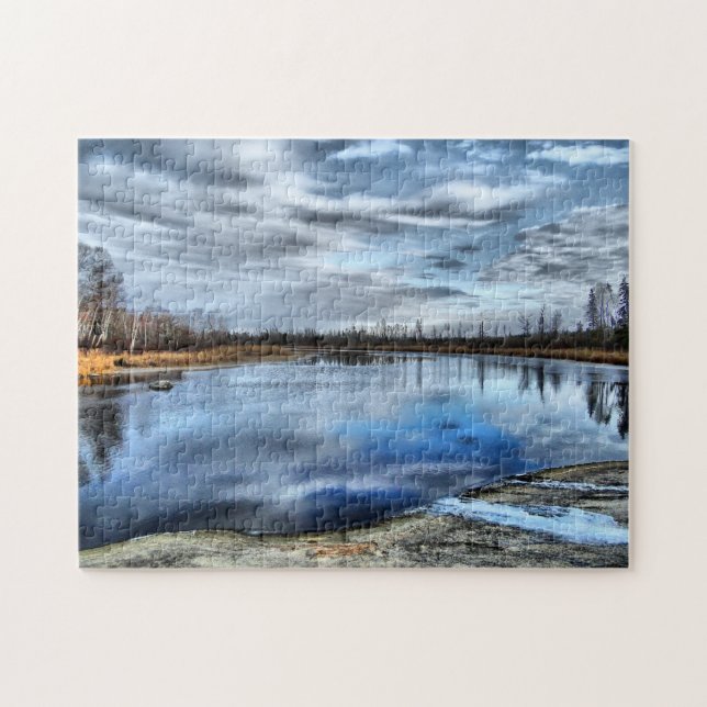 Autumn Reflections Puzzle (Horizontal)