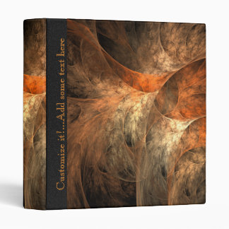 Autumn Riches Fractal Art 1.4" Binder
