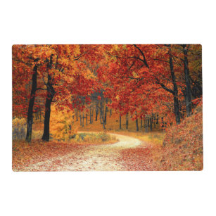 Autumn Road Placemat