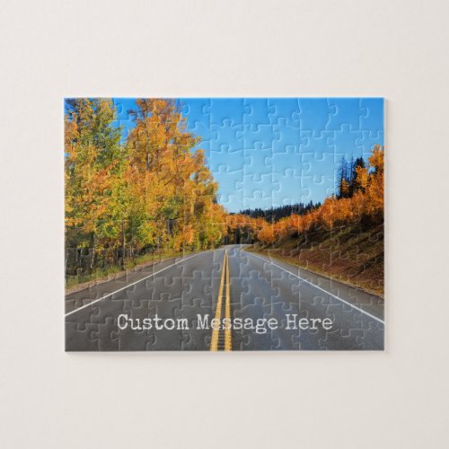 Autumn Road Trip Jigsaw Puzzle