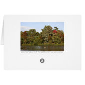 Autumn, Roath Park Lake, Cardiff (Back Horizontal)