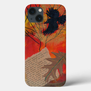 Autumn Robert Frost Poetry Painting  iPhone 13 Case