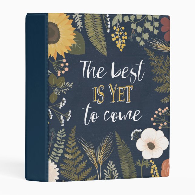Autumn Romance VI | The Best is Yet To Come Mini Binder (Front/Spine)