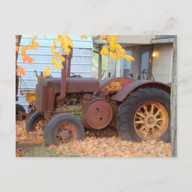 "Autumn Rust" Postcard (Front)