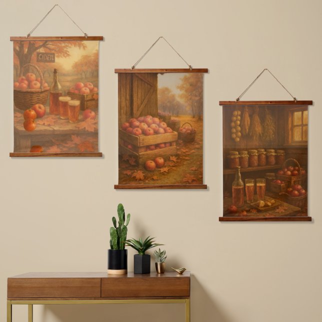 Autumn’s Warmth Within Hanging Tapestry (Asymmetrical)
