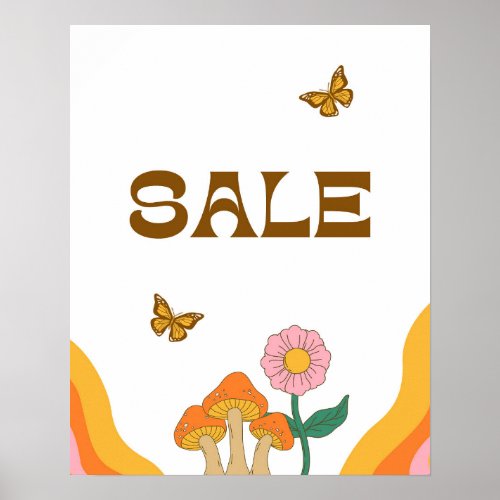 Autumn Sale Sign Boutique Business Supply Poster