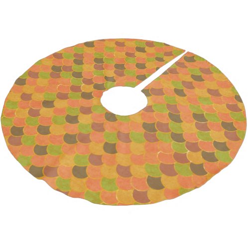 Autumn Scales     Brushed Polyester Tree Skirt