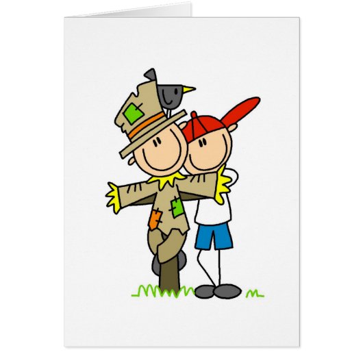 Autumn Scarecrow Cards (Front)