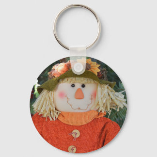 Autumn Scarecrow Doll Keychain