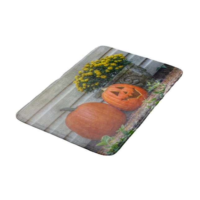 Autumn Scene Bathroom Mat (Angled)