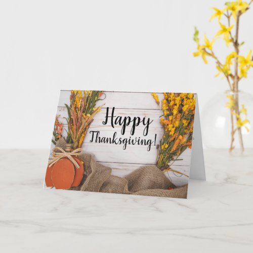 Autumn Scene Greeting Card