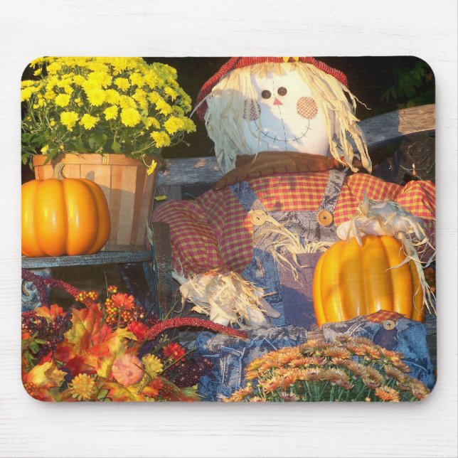 Autumn Scene Mouse Pad (Front)
