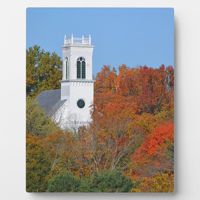 Autumn Scene Plaque (Front)