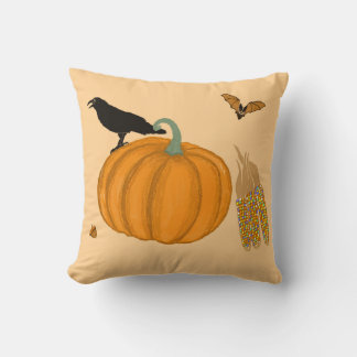 Autumn Scene Throw Pillow