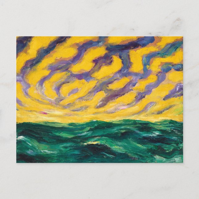 Autumn Sea | Emil Nolde | Postcard (Front)