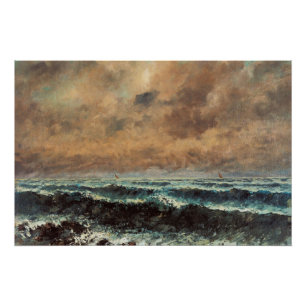 Autumn Sea – Gustave Courbet Poster