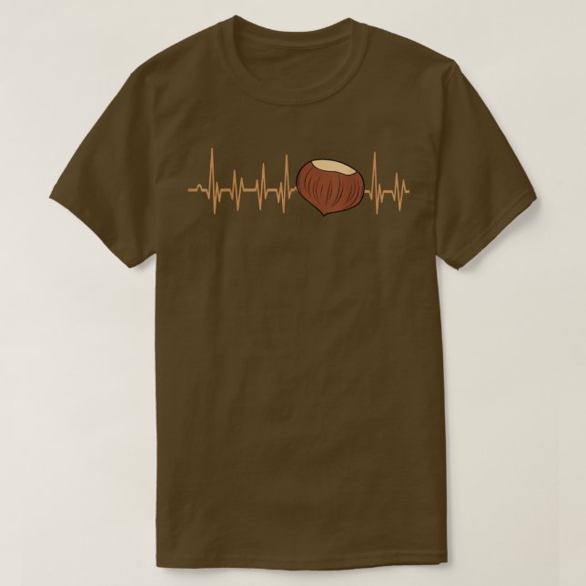 Autumn Season Chestnut Collector Hot Maroni Fan  T-Shirt (Design Front)