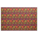 Autumn Season Fall Foliage Maple Pattern Fabric