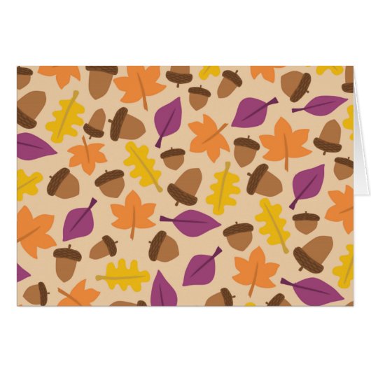 AUTUMN SEASON PATTERN CARDS (Front Horizontal)