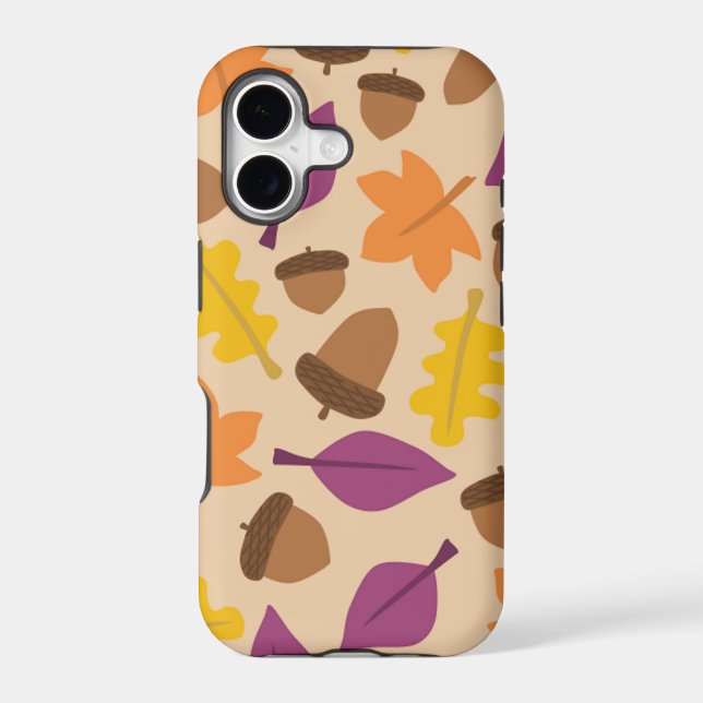 AUTUMN SEASON PATTERN IPHONE CASE (Back)
