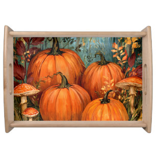 Autumn Seasonal Colors Serving Tray
