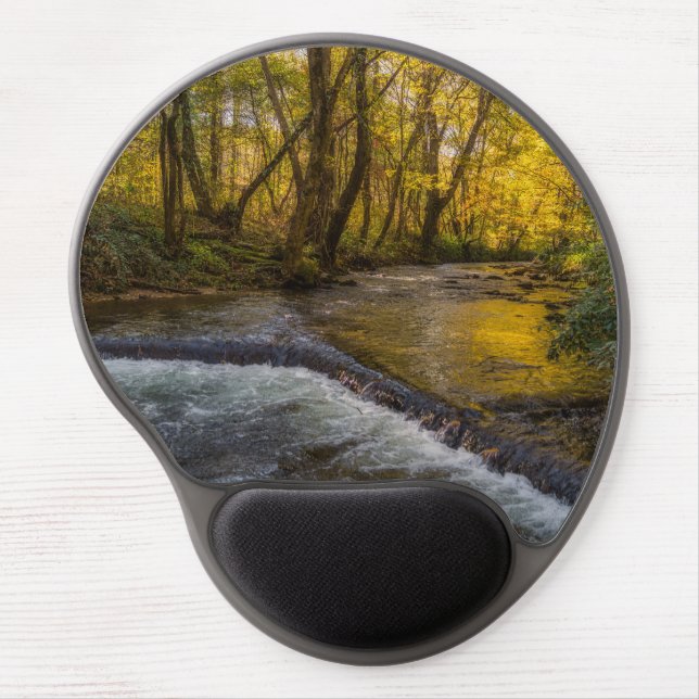 Autumn Serenity Forest Gel Mousepad (Front)