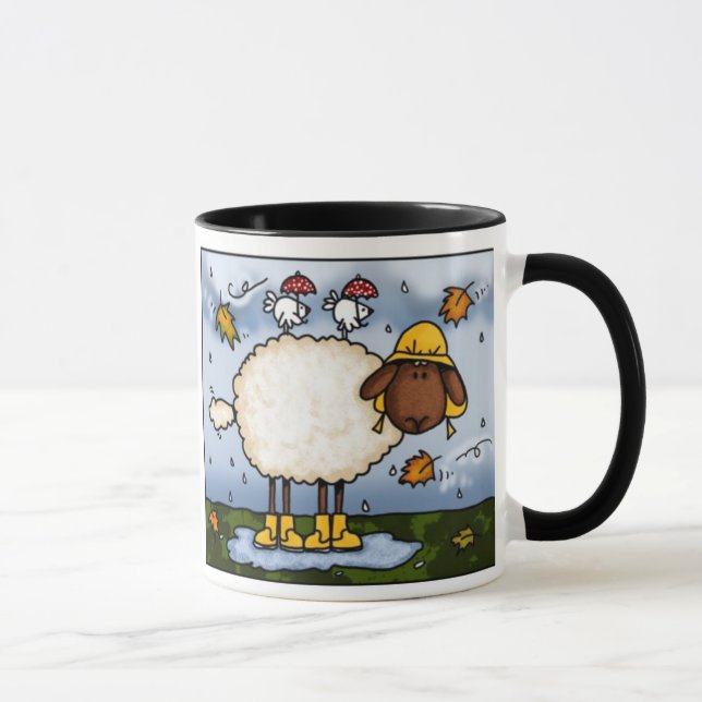 autumn sheep mug (Right)