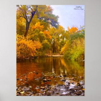 Autumn Shore Poster