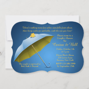 Autumn Shower Invitation