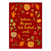 Autumn Smile (Front)