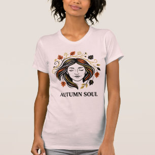 Autumn Soul Botanical Woman T-Shirt