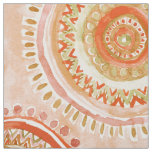 Autumn Spice MANDALA MINDSET Watercolor Fabric